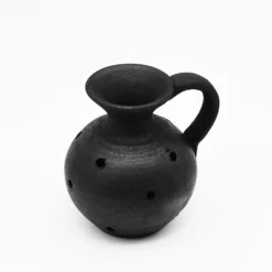 Pot en terre cuite noire de Bisalhães - 9cm