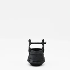 Pot en terre cuite noire de Bisalhães - 9cm