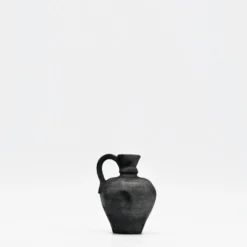 Pot en terre cuite noire de Bisalhães - 9cm