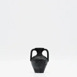 Pot en terre cuite noire de Bisalhães - 9cm