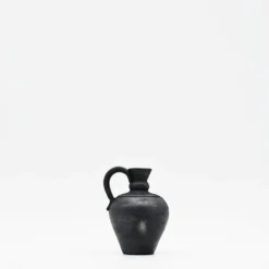 Pot en terre cuite noire de Bisalhães - 9cm