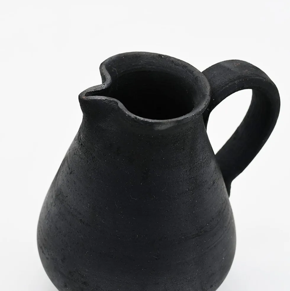 Pot en terre cuite noire de Bisalhães - 9cm