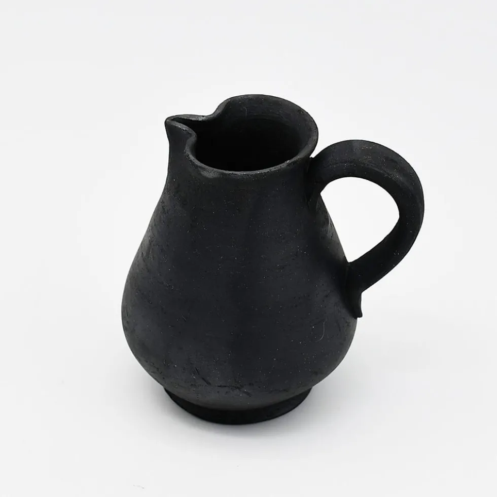 Pot en terre cuite noire de Bisalhães - 9cm