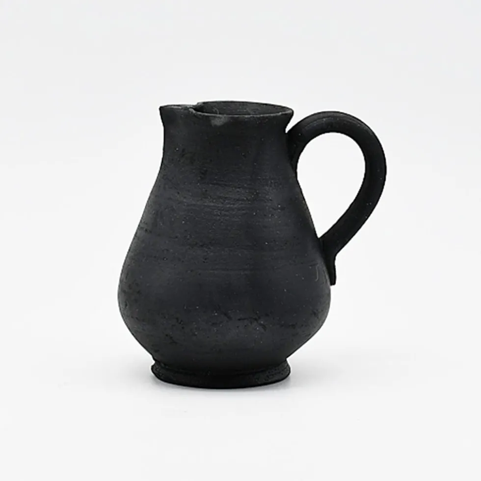 Pot en terre cuite noire de Bisalhães - 9cm