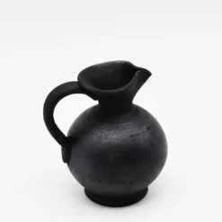 Pot en terre cuite noire de Bisalhães - 9cm