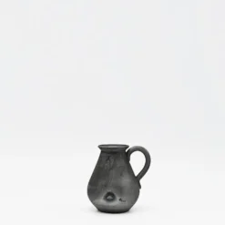 Pot en terre cuite noire de Bisalhães - 9cm