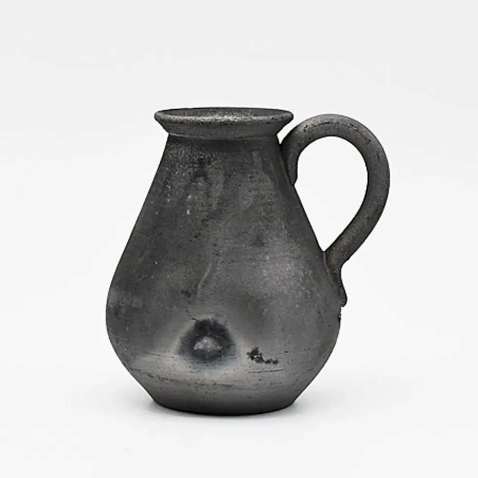 Pot en terre cuite noire de Bisalhães - 9cm