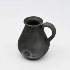 Pot en terre cuite noire de Bisalhães - 9cm