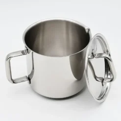 Pot à lait en inox