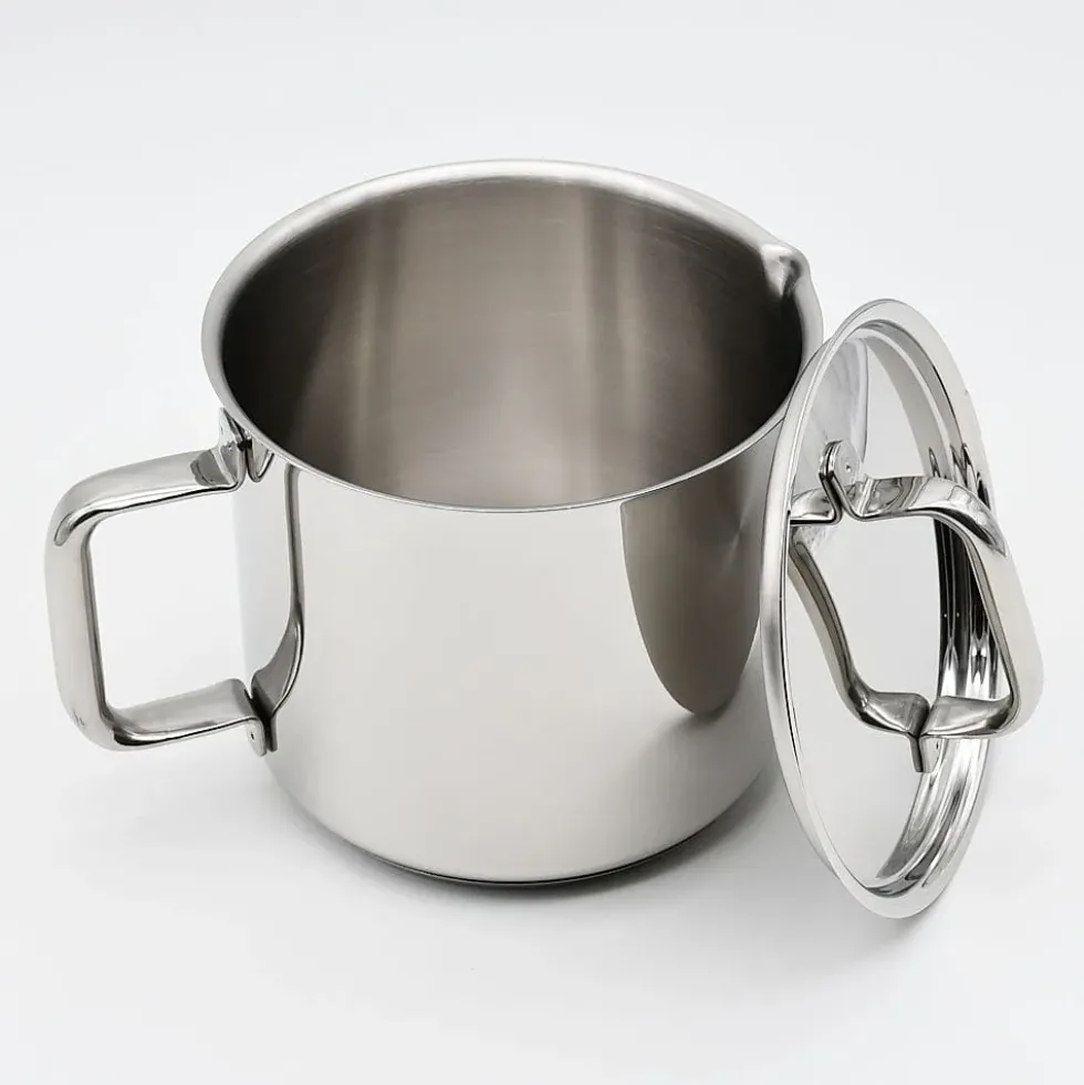 Pot à lait en inox