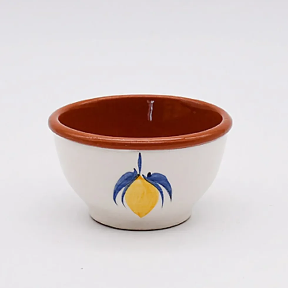 Ramequin en terre cuite 9cm - Jaune