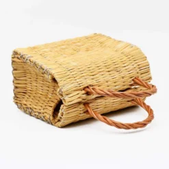 Sac cabas en jonc 16cm - Naturel