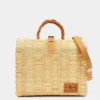 Sac cabas en jonc 26cm - Naturel