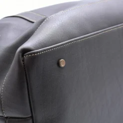 Sac de voyage en cuir - Marron foncé