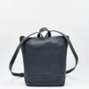 Sac à dos en cuir - Bleu