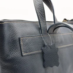 Sac à dos en cuir - Bleu