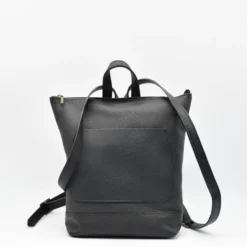 Sac à dos en cuir - Noir