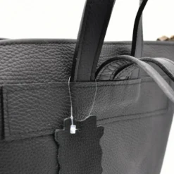 Sac à dos en cuir - Noir