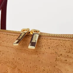 Sac à main convertible en liège - Rouge