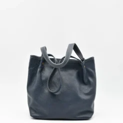 Sac à main en cuir - Bleu