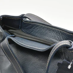 Sac à main en cuir - Bleu