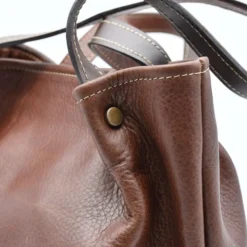 Sac à main en cuir - Marron