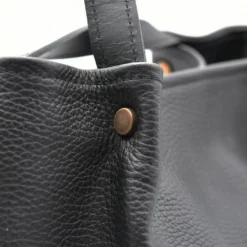Sac à main en cuir - Noir