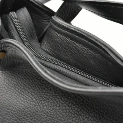 Sac à main en cuir - Noir
