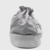 Sac à pain en lin - Gris