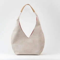 Sac épaulière en liège - Blanc