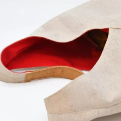 Sac épaulière en liège - Blanc