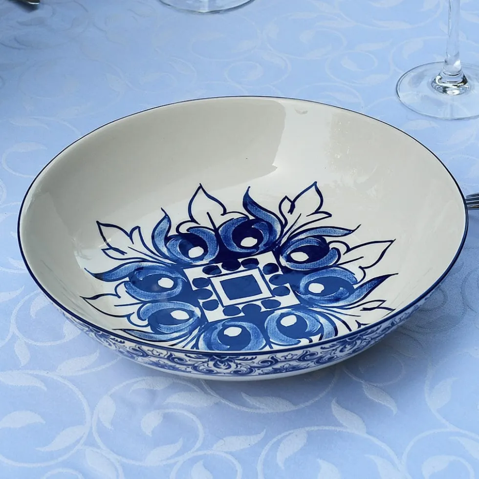 Saladier en céramique "Brasão" - Bleu