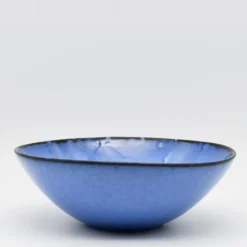 Saladier en grès "Amazonia" Bleu