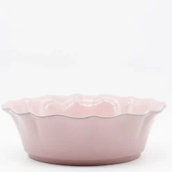 Saladier en grès fin "Rosa" - Rose