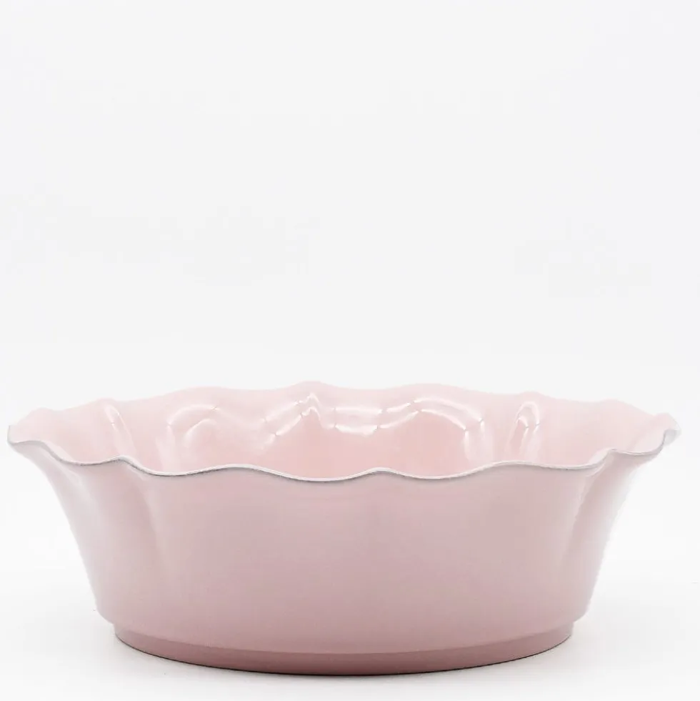 Saladier en grès fin "Rosa" - Rose