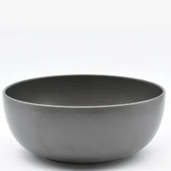 Saladier en grès “Pacifica" - Anthracite