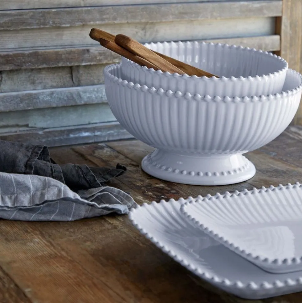 Saladier en grès "Pearl" - 27cm