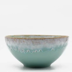 Saladier en grès "Taormina" 24cm - Vert