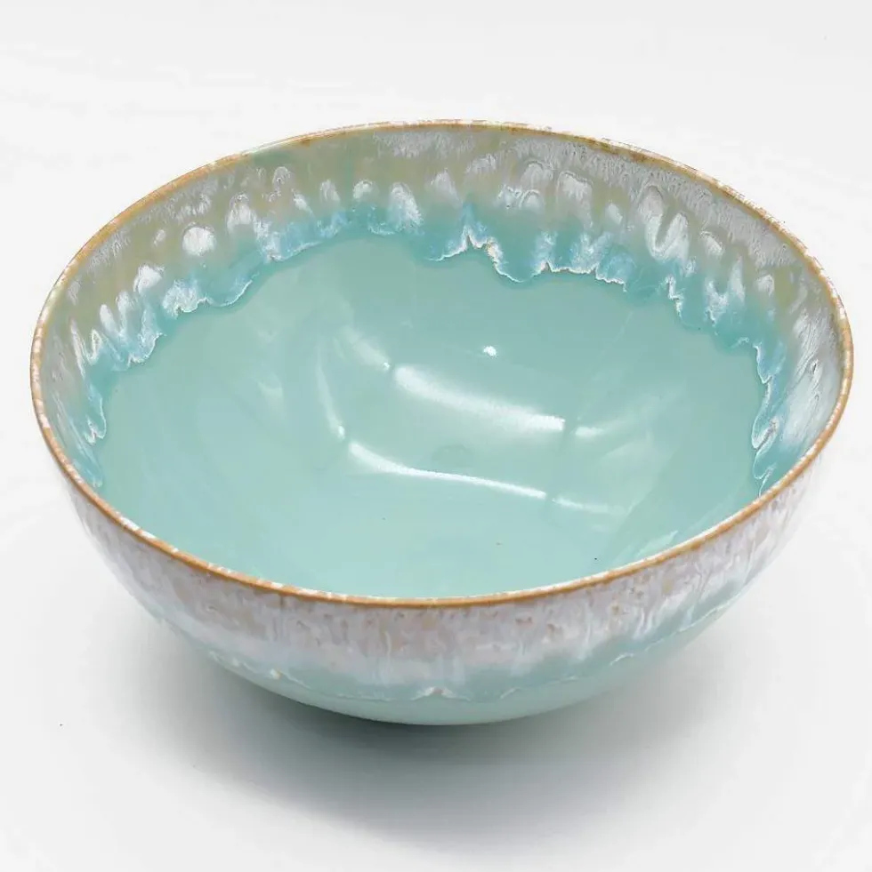 Saladier en grès "Taormina" 24cm - Vert