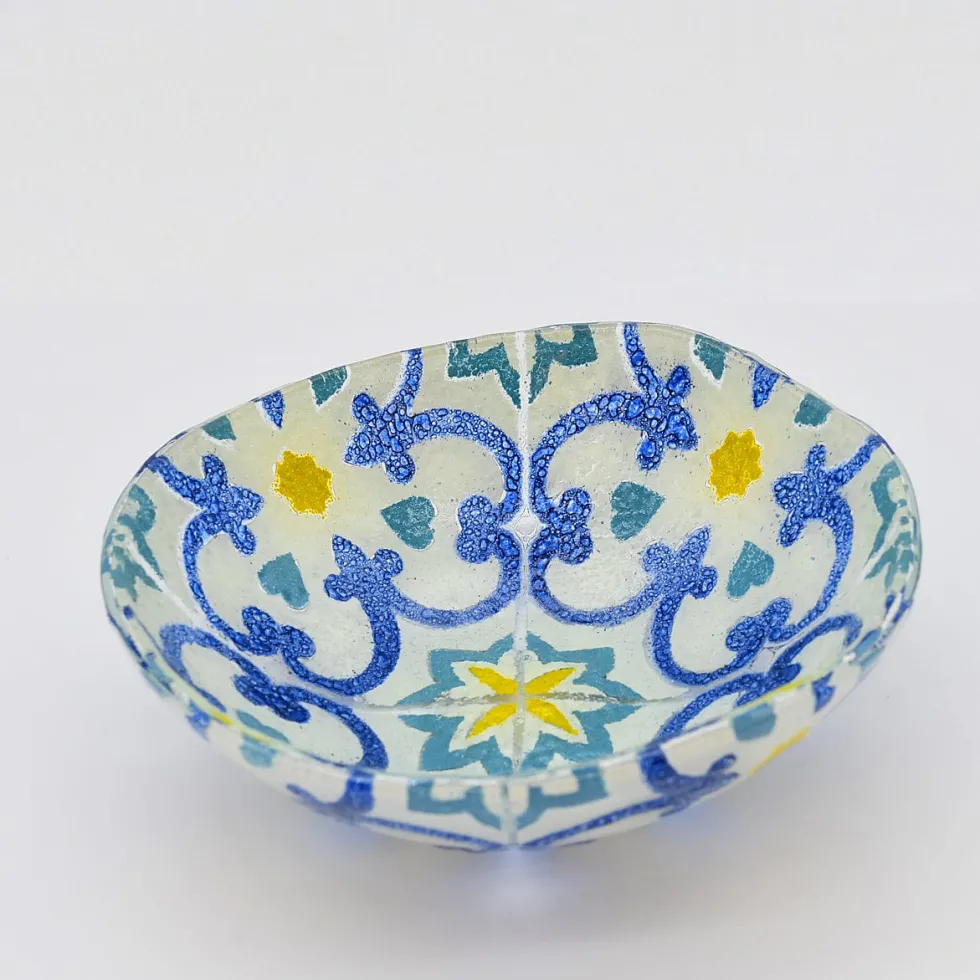 Saladier en verre "Marinha Grande" - 20cm
