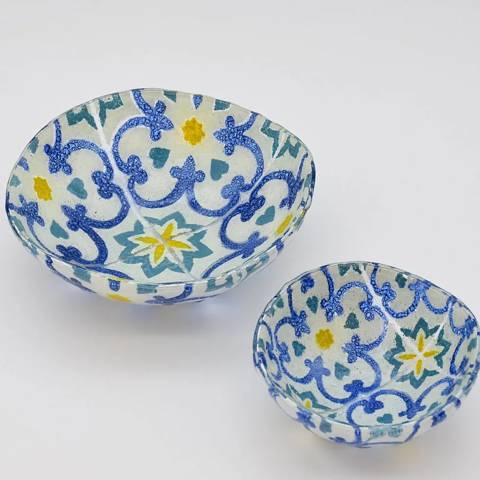Saladier en verre "Marinha Grande" - 13cm