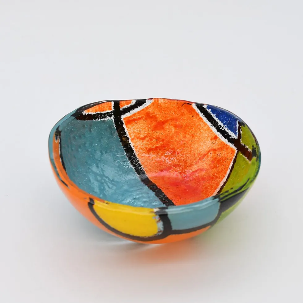 Saladier en verre "Marinha Grande" - 13cm