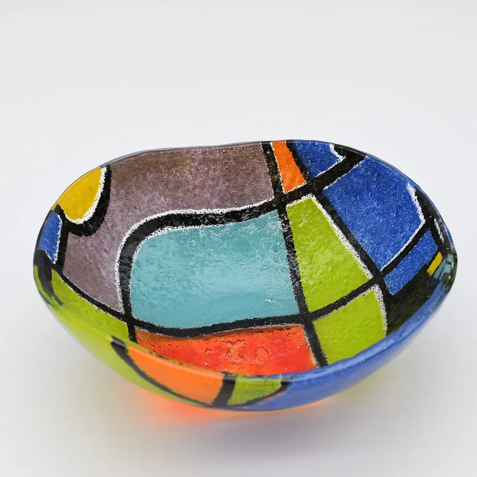 Saladier en verre "Marinha Grande" - 28cm