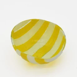 Saladier en verre "Marinha Grande" - Jaune