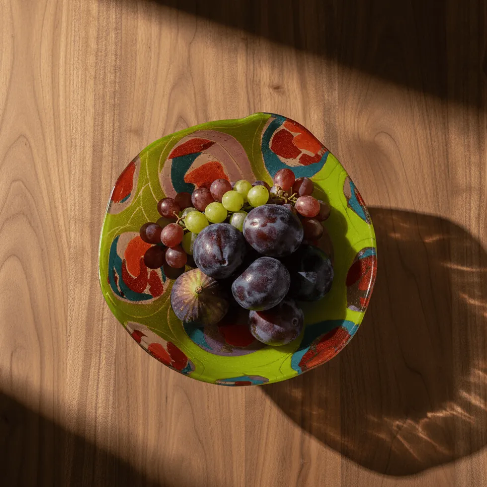 Saladier en verre "Marinha Grande" - 28cm
