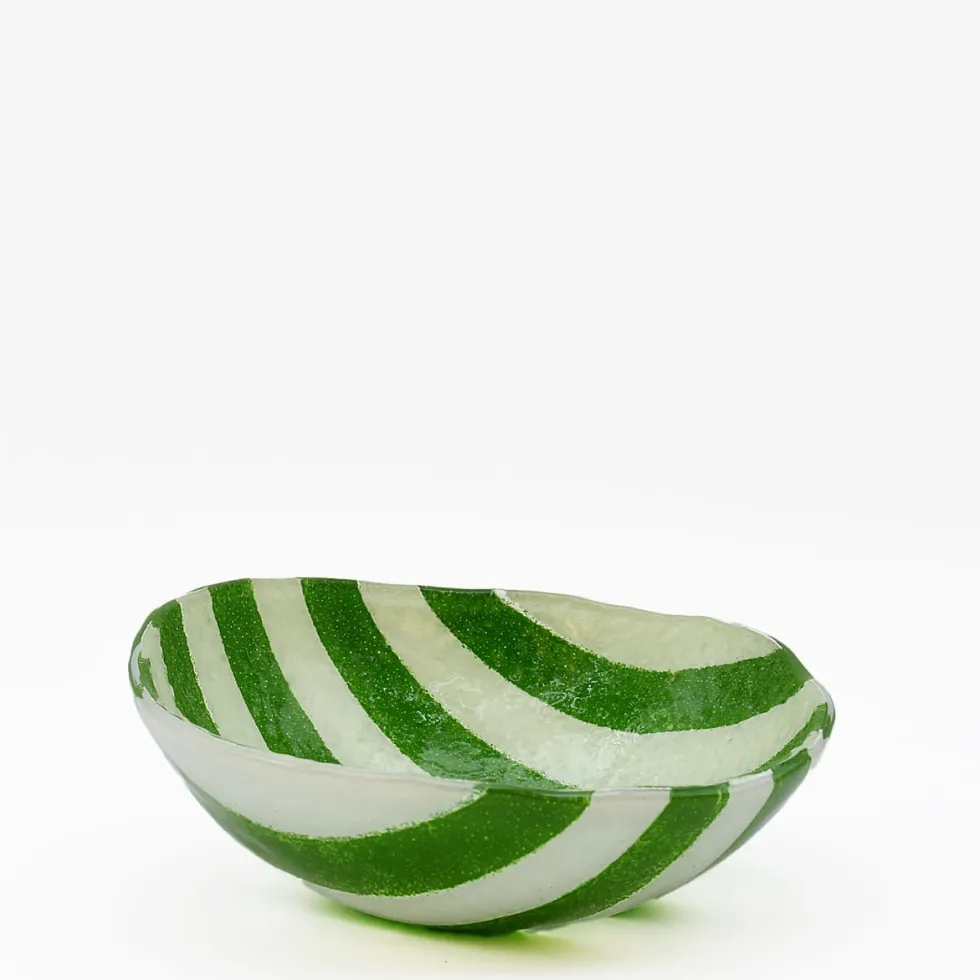 Saladier en verre "Marinha Grande" - Vert