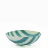 Saladier en verre "Marinha Grande" - Turquoise