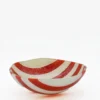Saladier en verre "Marinha Grande" - Rouge