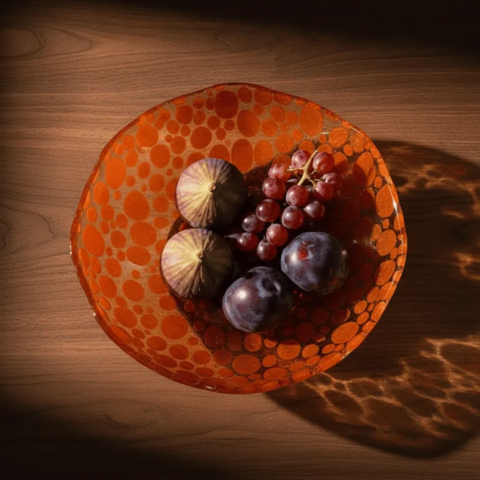Saladier en verre "Marinha Grande" - 28cm