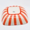 Saladier rayé "Costa Nova Mar" 28cm - Rouge
